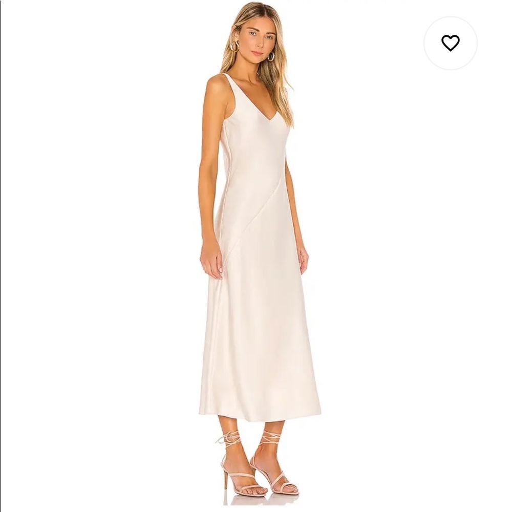 Loulou satin dress in like new condition!